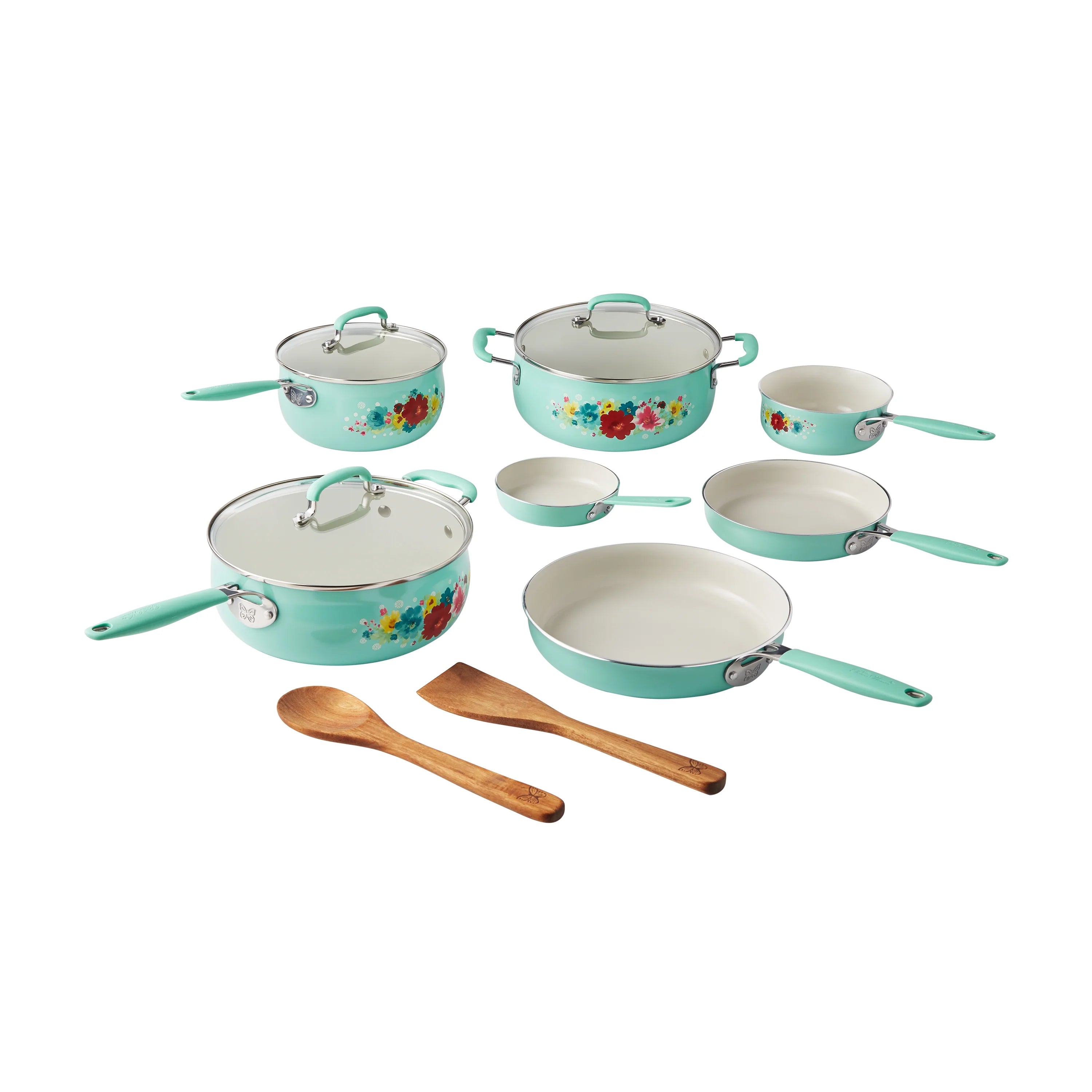 Ceramic Cookware Set, 12 Piece X545