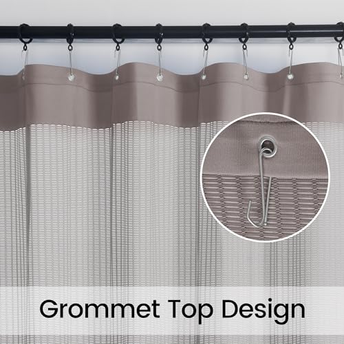 Flame Retardant Hospital Curtains Room Divider, Grommet Privacy Curtains, 1 Panel, 9x8FT, Dark Blue Y19379