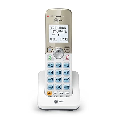 AT&T DL72319 DECT 6.0 3-Handset Cordless Phone for Home with Connect to Cell, Call Blocking, 1.8" Backlit Screen, Big Buttons, intercom, and Unsurpassed Range