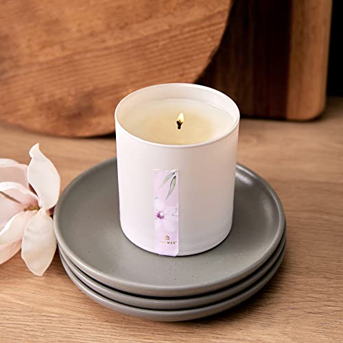Scented Candle 8 oz, Fresh Home Fragrance, Matte White Jar P7092