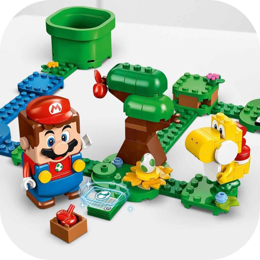 Yoshi's Wild Forest Expansion Set with 2 Stone Yoshi Figures S825528