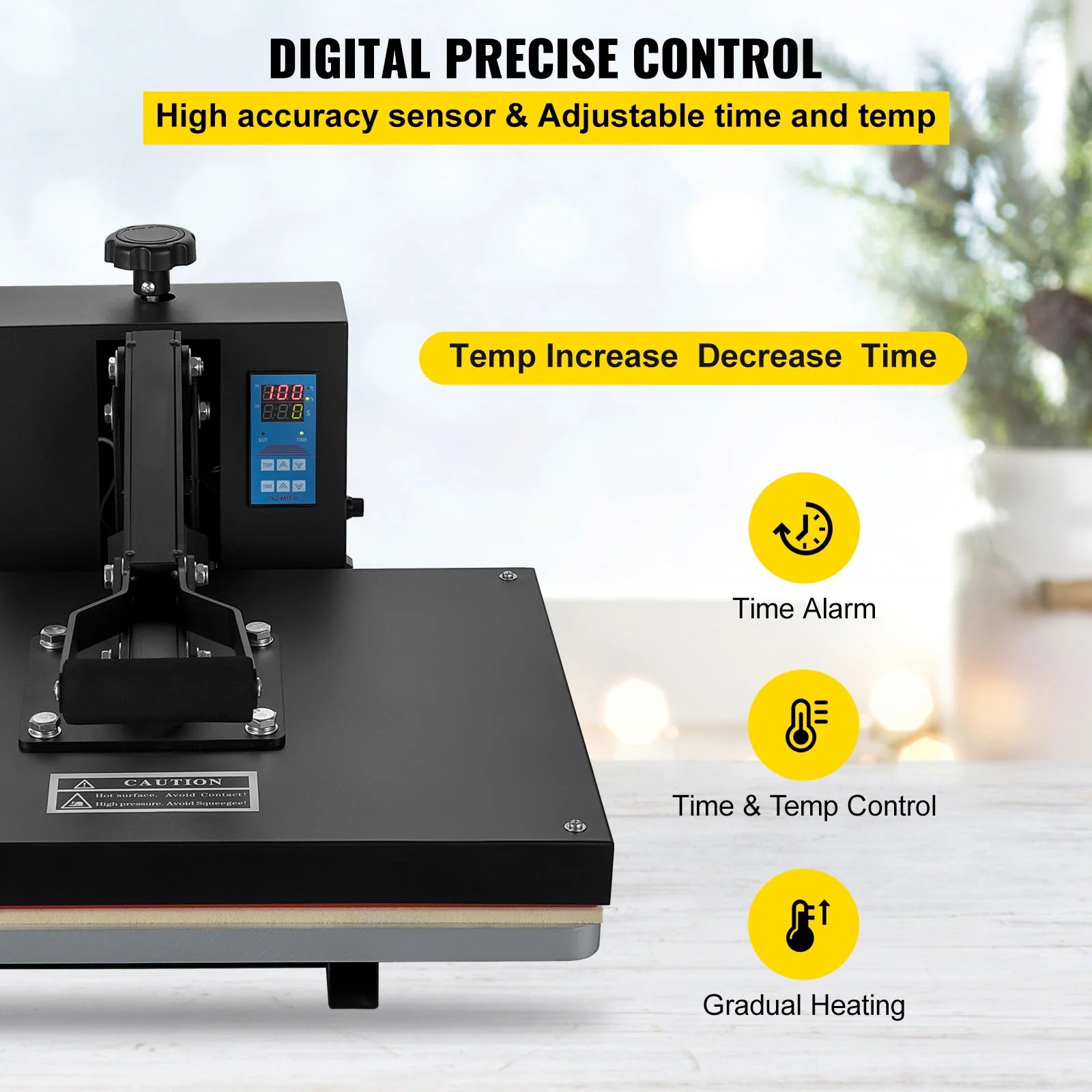 Heat Press Machine 16 x 20 Clamshell Sublimation Printer F262739