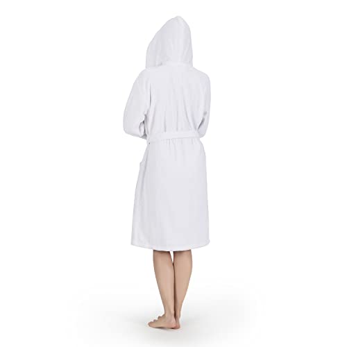Women's Hooded Terry Bathrobe L369