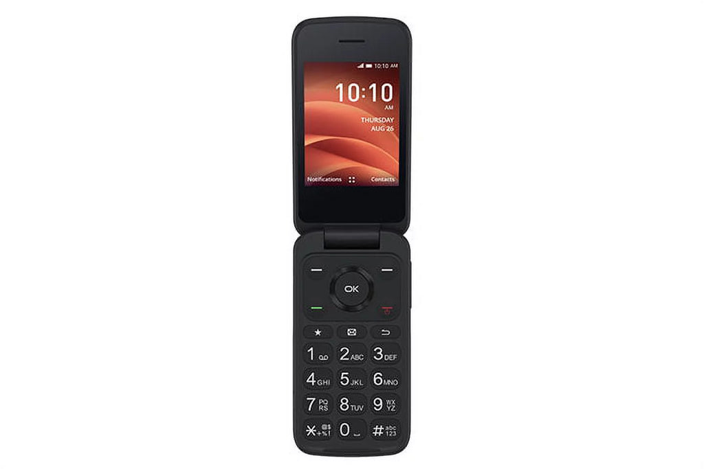 Large Button 4G LTE Flip Phone, Unlocked, Blue S2492