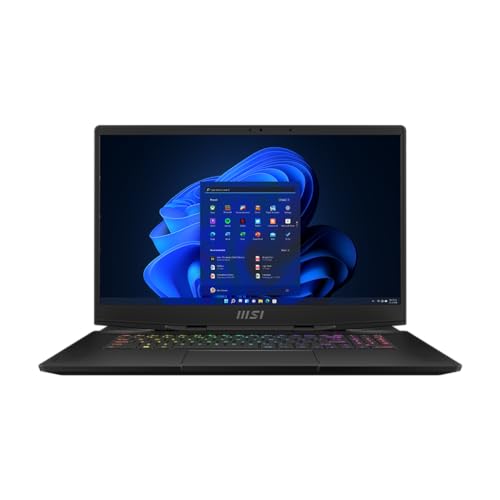 MSI Stealth Gaming Laptop / 17.3" FHD NVIDIA GeForce RTX 3060 144hertz / Intel Core i9-12900H 14 Cores / 64GB DDR5 4TB NVMe SSD M.2 / Backlit Keyboard Fingerprint Thunderbolt 4 Wi-Fi 6E / Win11 Pro