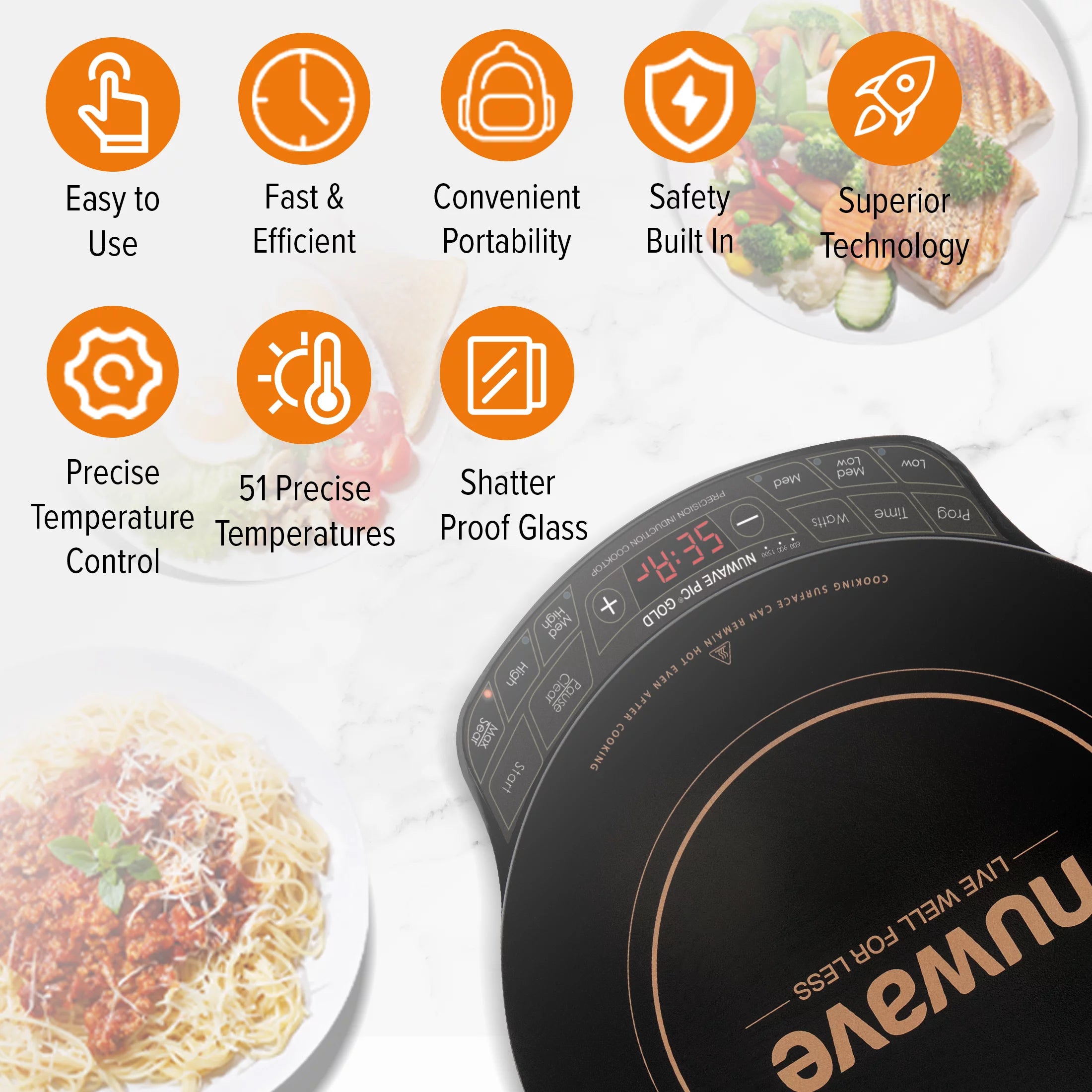 Induction Cooktop with 10.5 Inch Pan L222