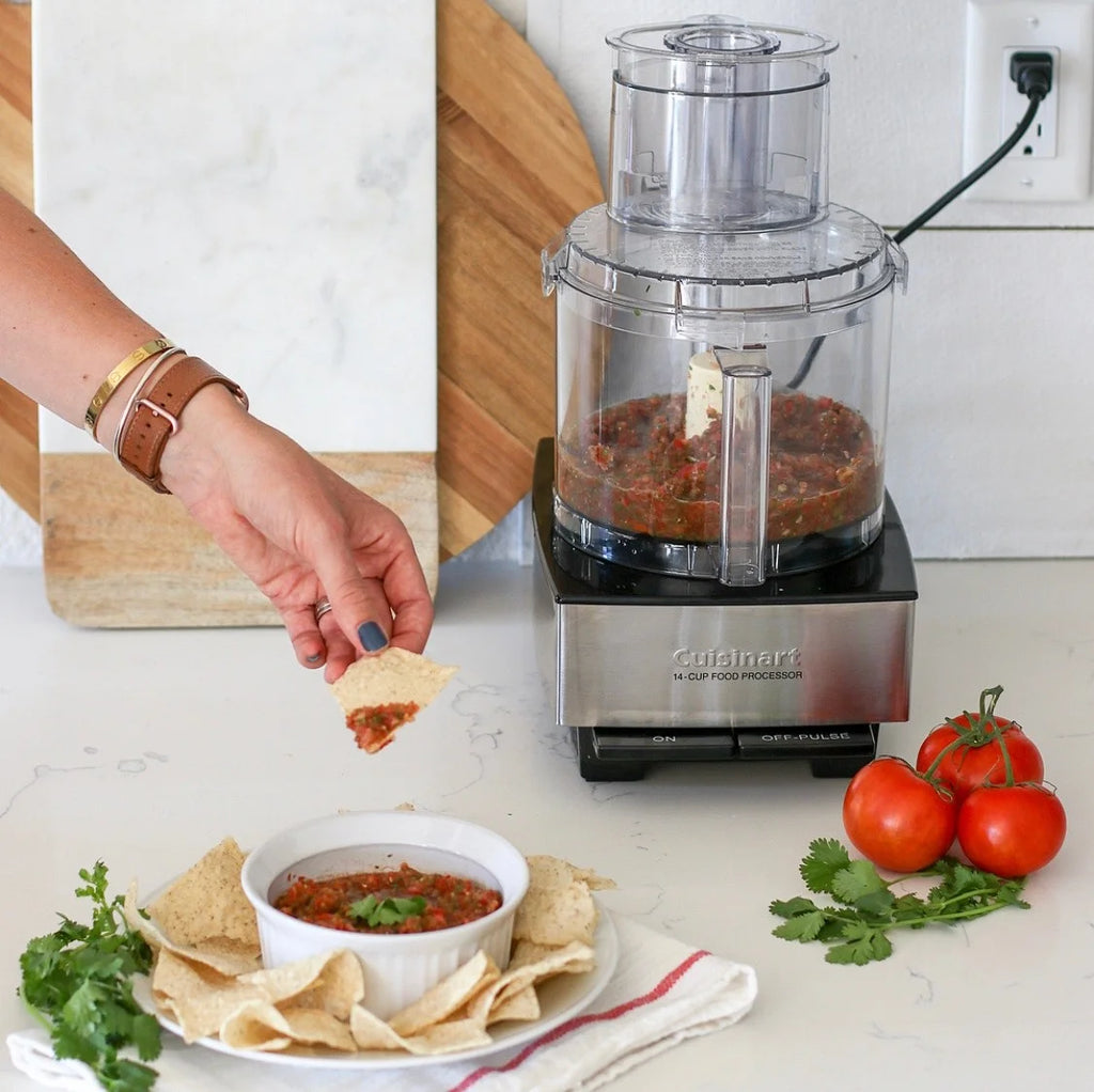 14 Cup Food Processor, Brushed Stainless Steel P4915