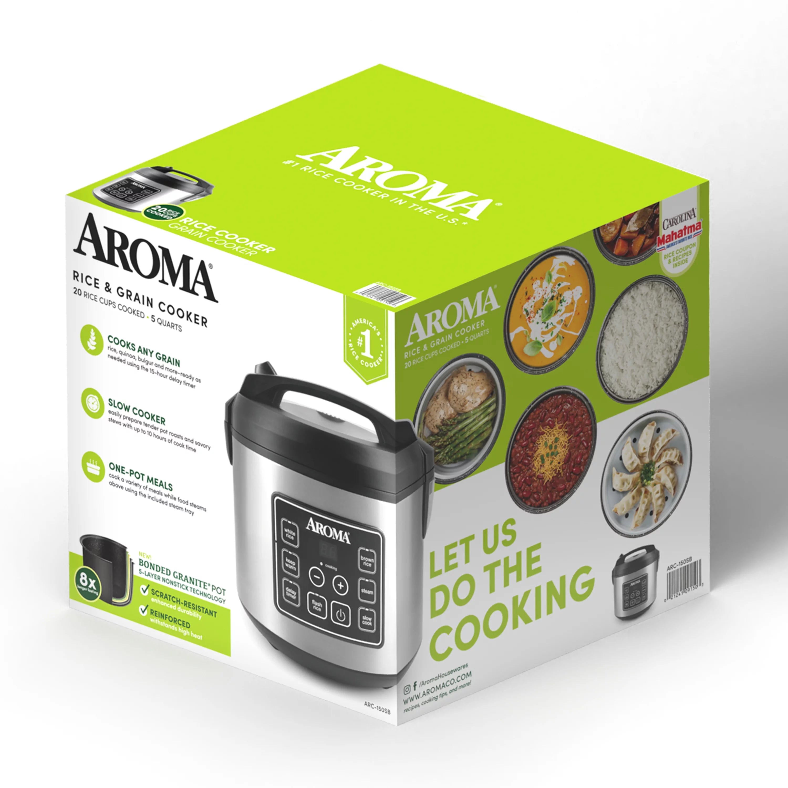 20-Cup Programmable Rice & Grain Cooker and Multi-Cooker W187632
